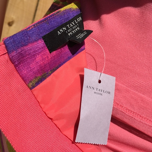 NWT ANN TAYLOR LAYERS OF COLOR SKIRT - Picture 12 of 12